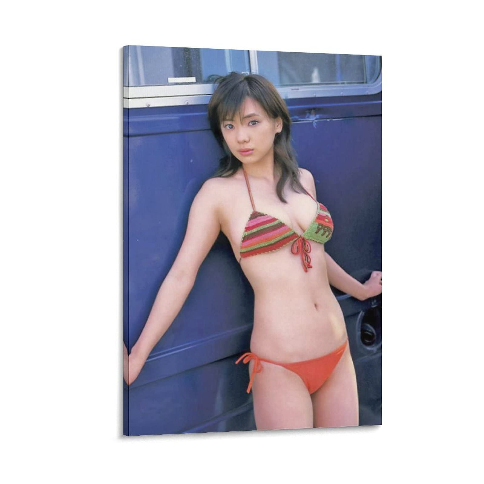 倉知玲鳳　キャンパスアート　水着 Amazon.co.jp: 倉科カナビキニ水着清純写真かわいいポスターセクシー